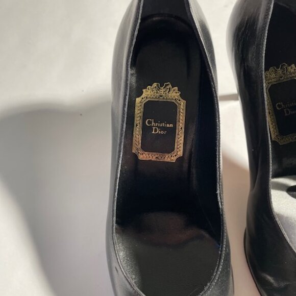 Christian Dior Black Leather Shoes - Picture 5 of 8